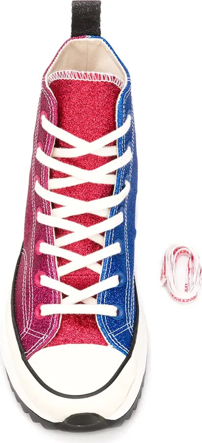 x JW Anderdon Run Star Hike Hi "Glitter Pack" sneakers - Image 4