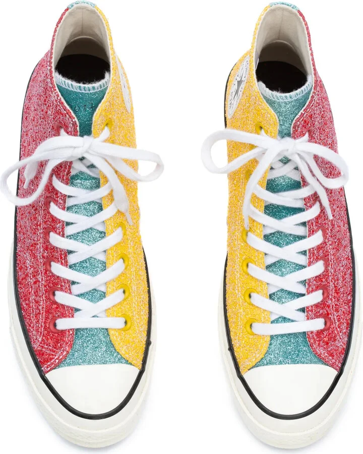 x JW Anderson Chuck 70 Hi "Glitter Pack" sneakers - Image 4