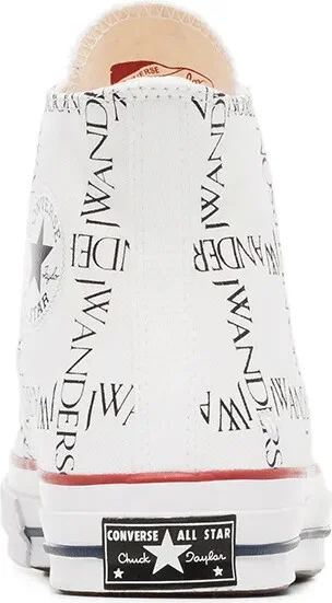 x JW Anderson White Logo Print Sneakers - Image 5