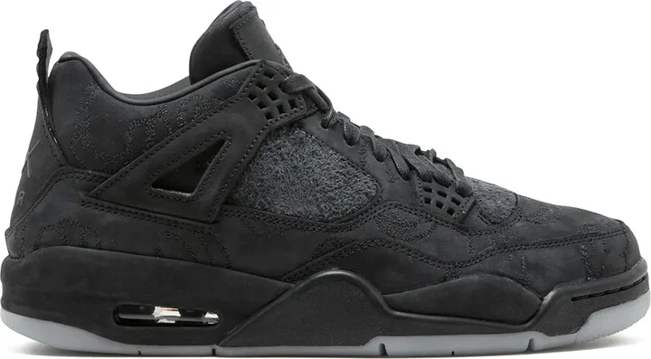 x Kaws Air Jordan 4 Retro "Black" sneakers