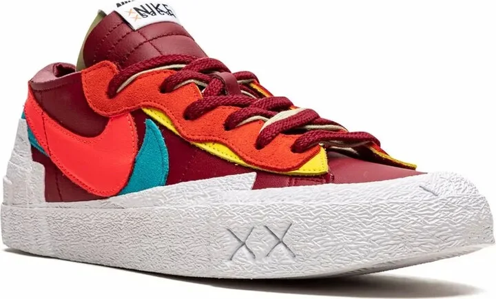 x KAWS x sacai Blazer Low "Red" sneakers - Image 2