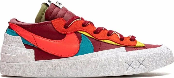 x KAWS x sacai Blazer Low "Red" sneakers