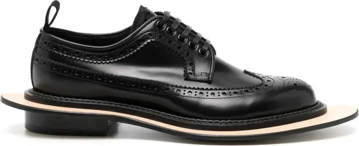 x Kids Love Gaite leather brogues