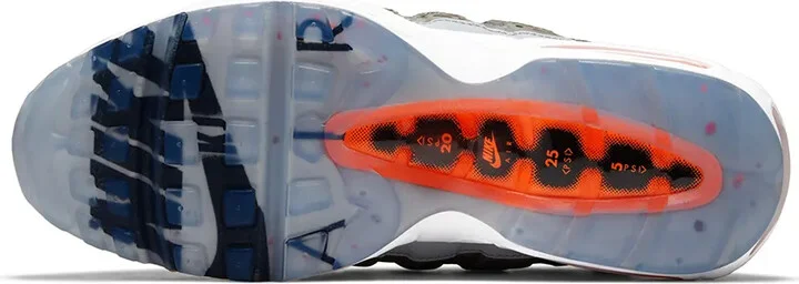 x Kim Jones Air Max 95 "Total Orange" sneakers - Image 4