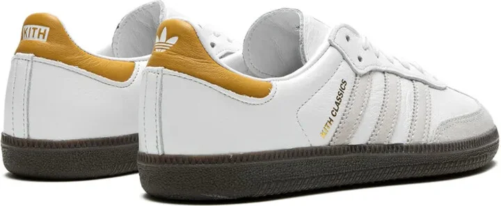 x Kith Samba “White/Grey/Gold” sneakers - Image 3