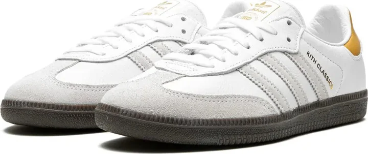 x Kith Samba “White/Grey/Gold” sneakers - Image 4