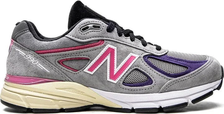 x Kith x United Arrows and Sons 990v4 sneakers
