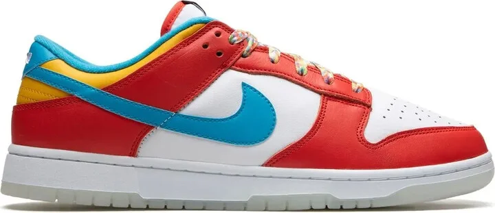 x LeBron James Dunk Low "Fruity Pebbles" sneakers