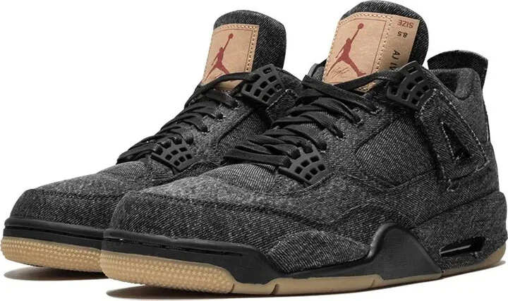 x Levi's Air Jordan 4 Retro NRG "Black Levis" sneakers - Image 2