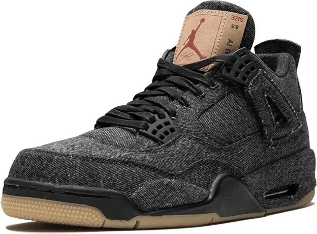 x Levi's Air Jordan 4 Retro NRG "Black Levis" sneakers - Image 4