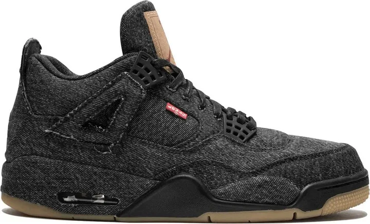 x Levi's Air Jordan 4 Retro NRG "Black Levis" sneakers