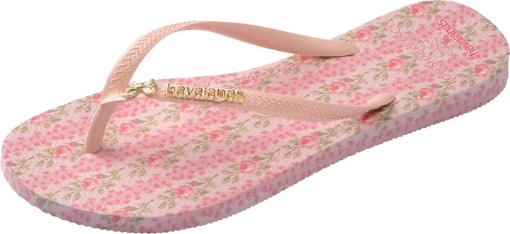 x LoveShackFancy Slim Blooming Heirloom Flip Flop