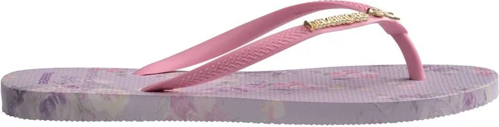 x LoveShackFancy Slim Happy Thoughts Flip Flop - Image 2
