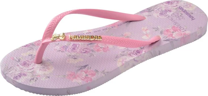 x LoveShackFancy Slim Happy Thoughts Flip Flop - Image 4