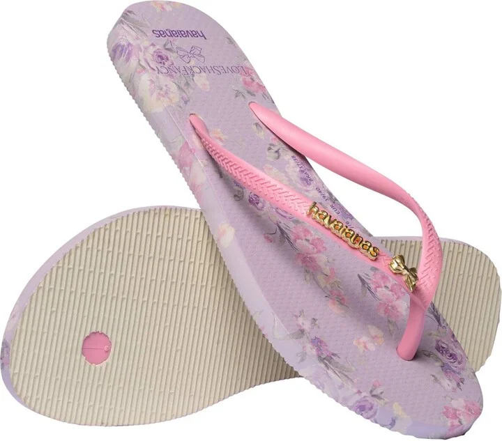 x LoveShackFancy Slim Happy Thoughts Flip Flop - Image 6