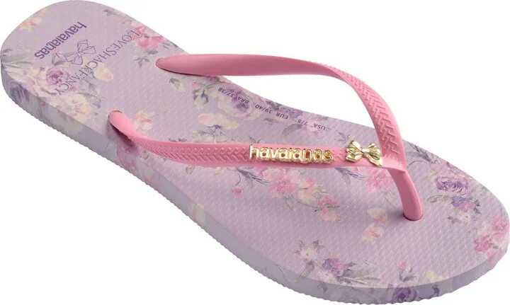 x LoveShackFancy Slim Happy Thoughts Flip Flop