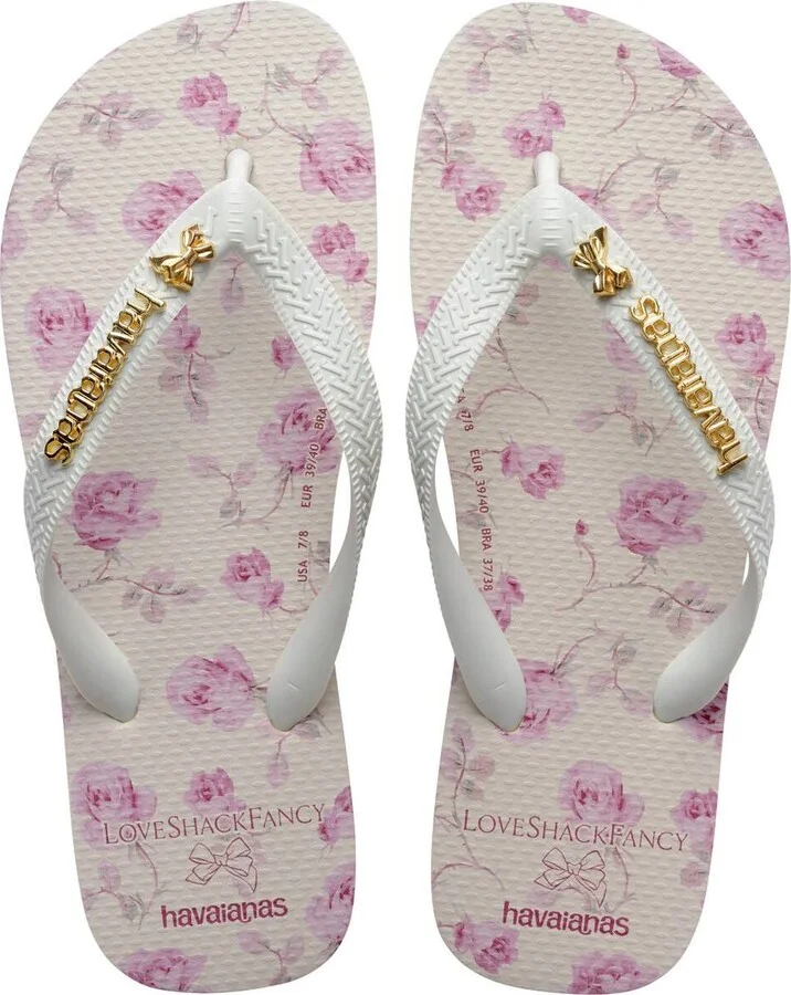 x LoveShackFancy Top Ribbon Flip Flop - Image 3