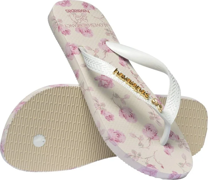 x LoveShackFancy Top Ribbon Flip Flop - Image 4