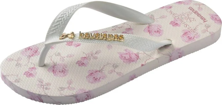 x LoveShackFancy Top Ribbon Flip Flop - Image 6