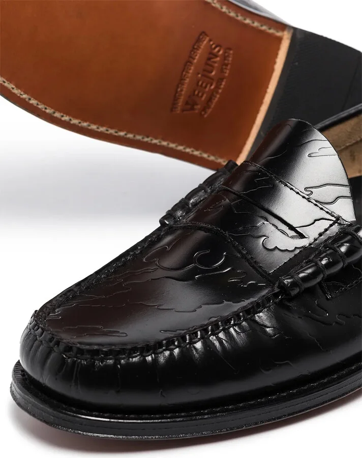 x Maharishi Weejun Larson embossed loafers - Image 2