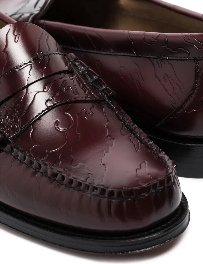 x Maharishi Weejun Larson embossed loafers - Image 2