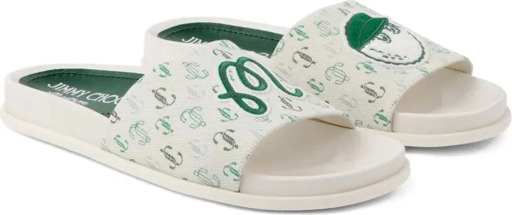 x Malbon monogram-printed slip-on sandals - Image 5