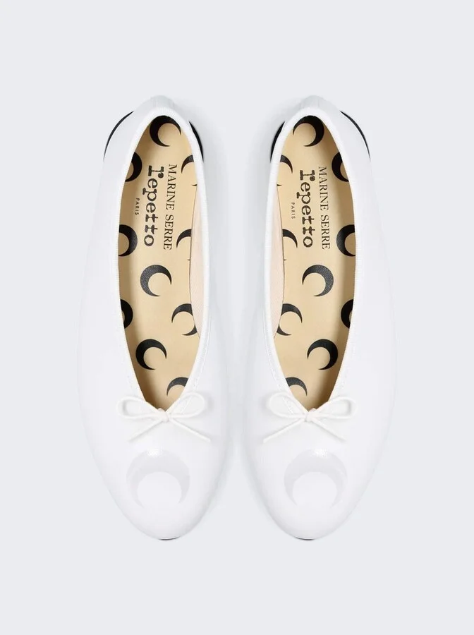 X Marine Serre Lilouh Ballet Flats White