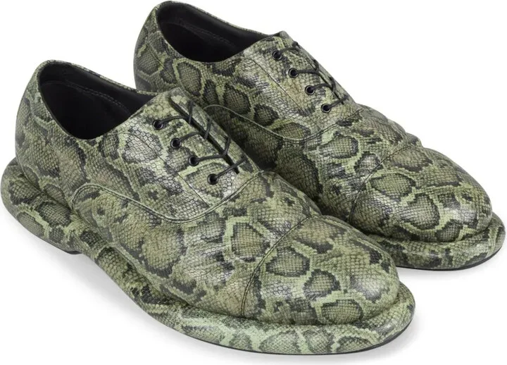 x Martine Rose "Green" Oxford shoes - Image 2