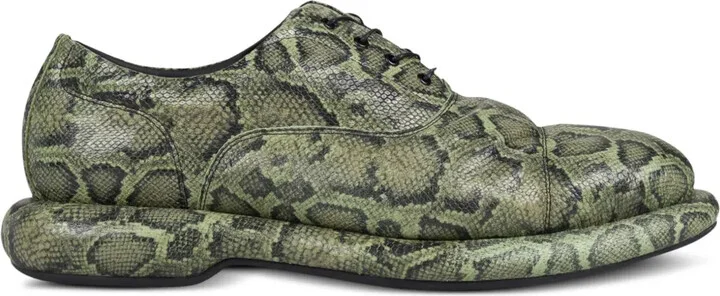 x Martine Rose "Green" Oxford shoes
