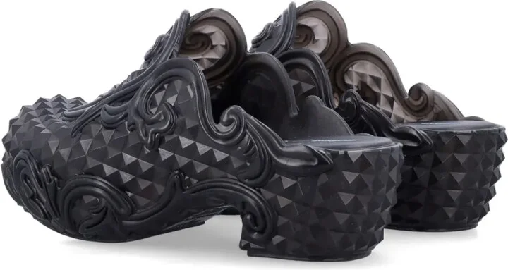 x Melissa 40mm Court mules - Image 3