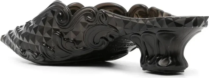x Melissa 40mm Court mules - Image 3