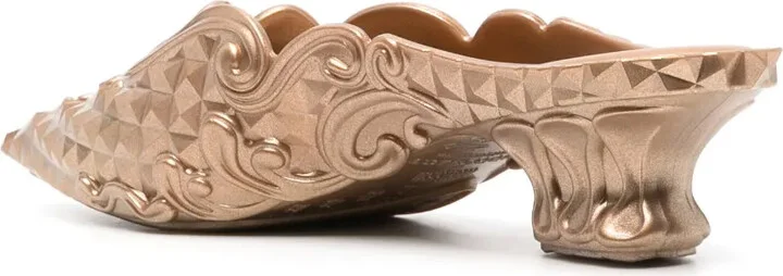 x Melissa 40mm Court mules - Image 3
