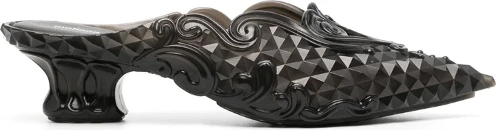 x Melissa 40mm Court mules