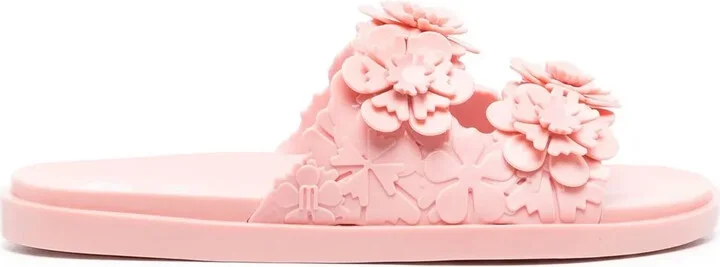 x Melissa Blossom Wide slip-on sandals
