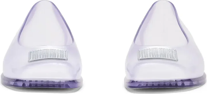 x Melissa logo-embossed ballerina shoes - Image 3