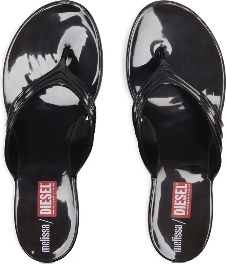 x Melissa pleated thong sandals - Image 3