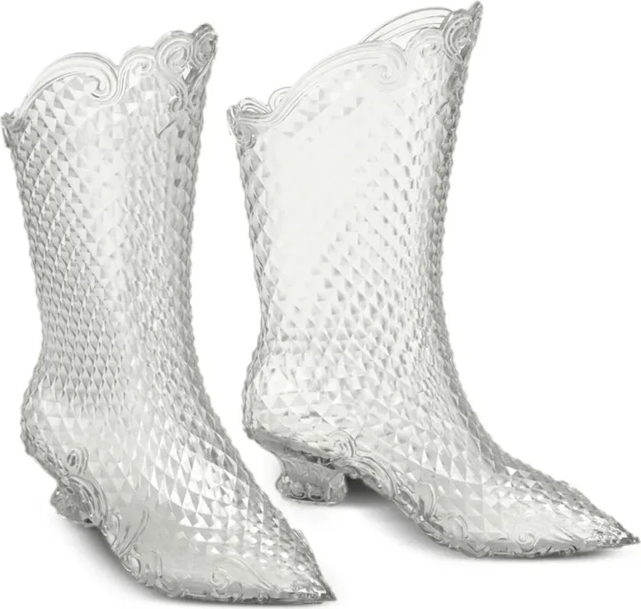 x Melissa pointed court boots - Image 2
