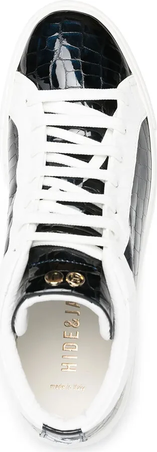 x Mesut Özil The Cage leather sneakers - Image 4