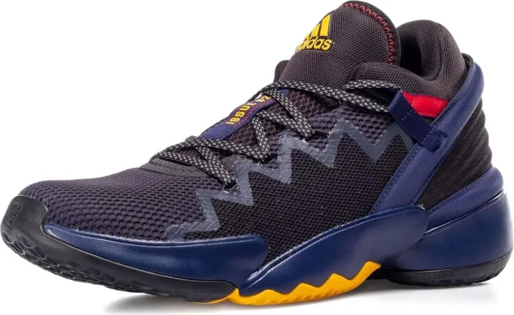 x Mitchell D.O.N. Issue #2 "Team Navy" sneakers - Image 2
