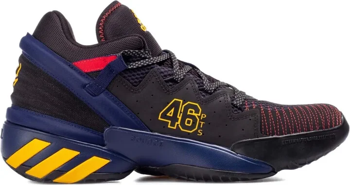 x Mitchell D.O.N. Issue #2 "Team Navy" sneakers