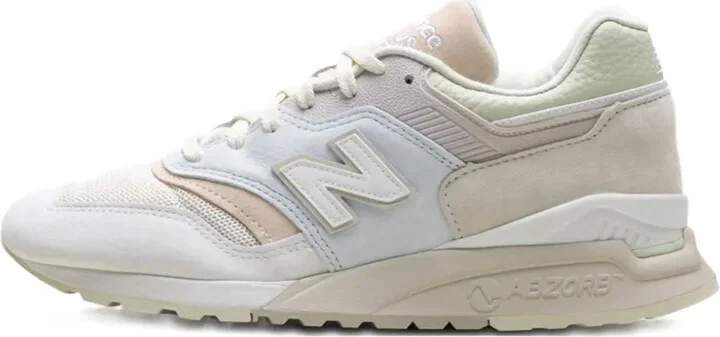 x MiUSA Kith Easter997.5 " White/Ice Blue/Peach" sneakers - Image 4
