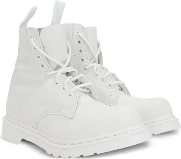 x MM6 Maison Margiela lace-up leather boots - Image 2