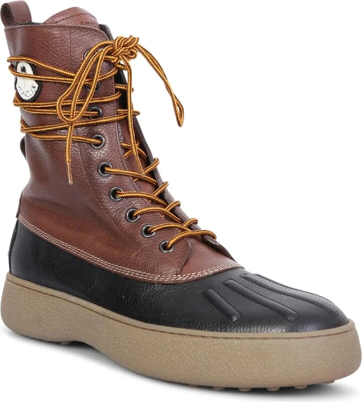 X Moncler X Palm Angels Leather Boots - Image 2