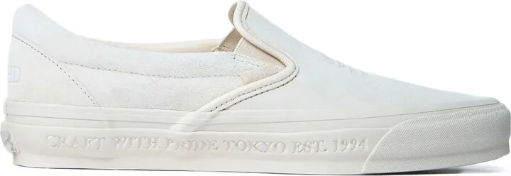 x Neighborhood 98 slip-on suede sneakers