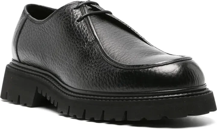 x Neil Barrett chuncky sole leather loafers - Image 2