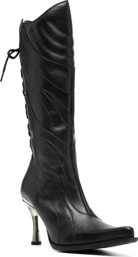 x New Rock Firestorm 100mm leather boots - Image 2