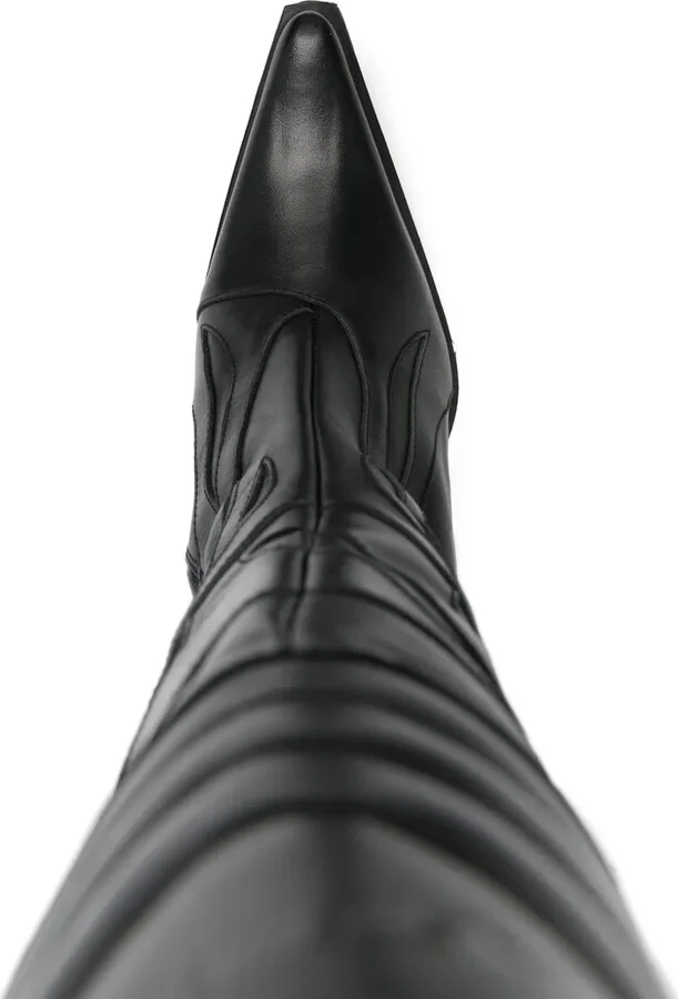 x New Rock Firestorm 100mm leather boots - Image 4