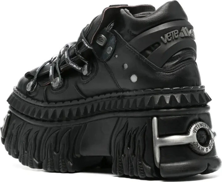 x New Rock leather sneakers - Image 3
