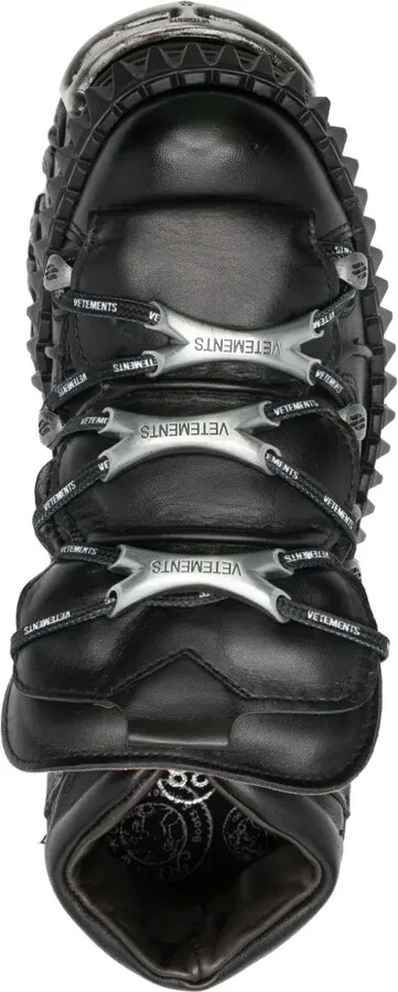 x New Rock leather sneakers - Image 4