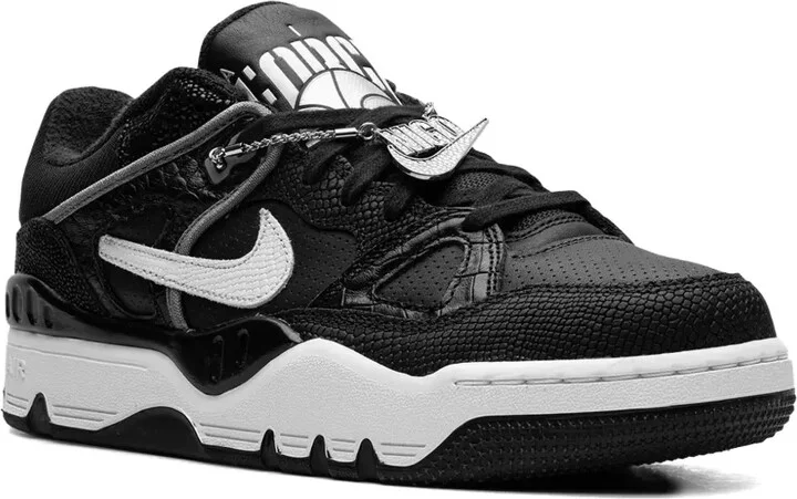 x NIGO Air Force 3 SP "Black/White/Smoke Grey/Metallic Platinum" sneakers - Image 2